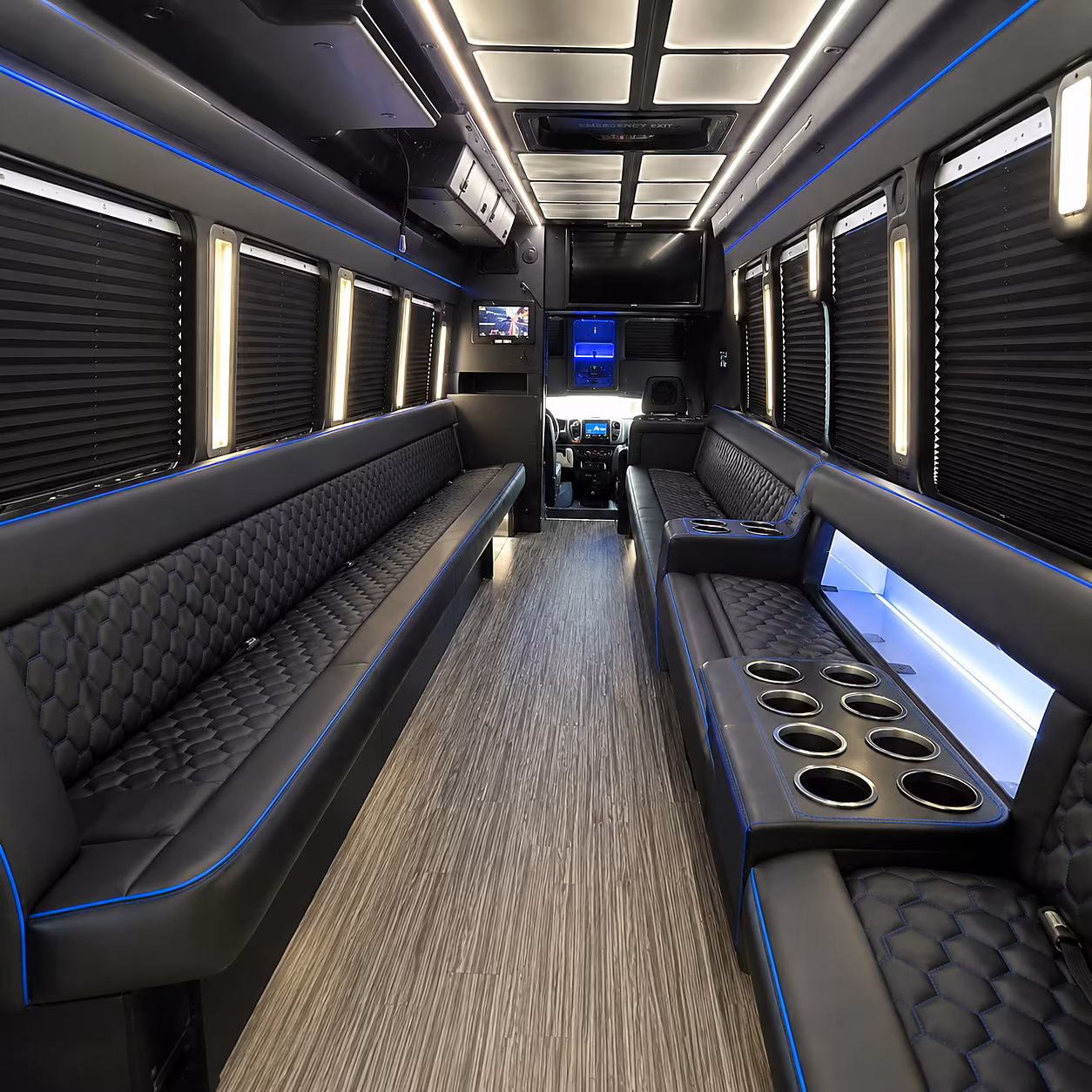 norwalk party bus inside