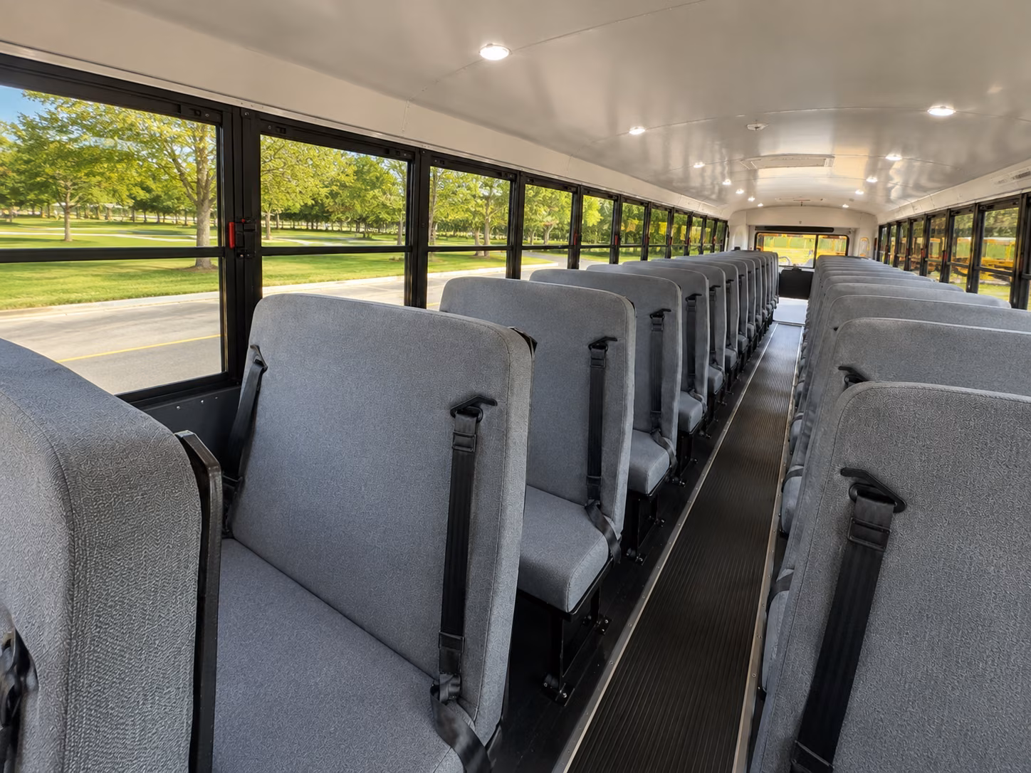 norwalk school bus inside
