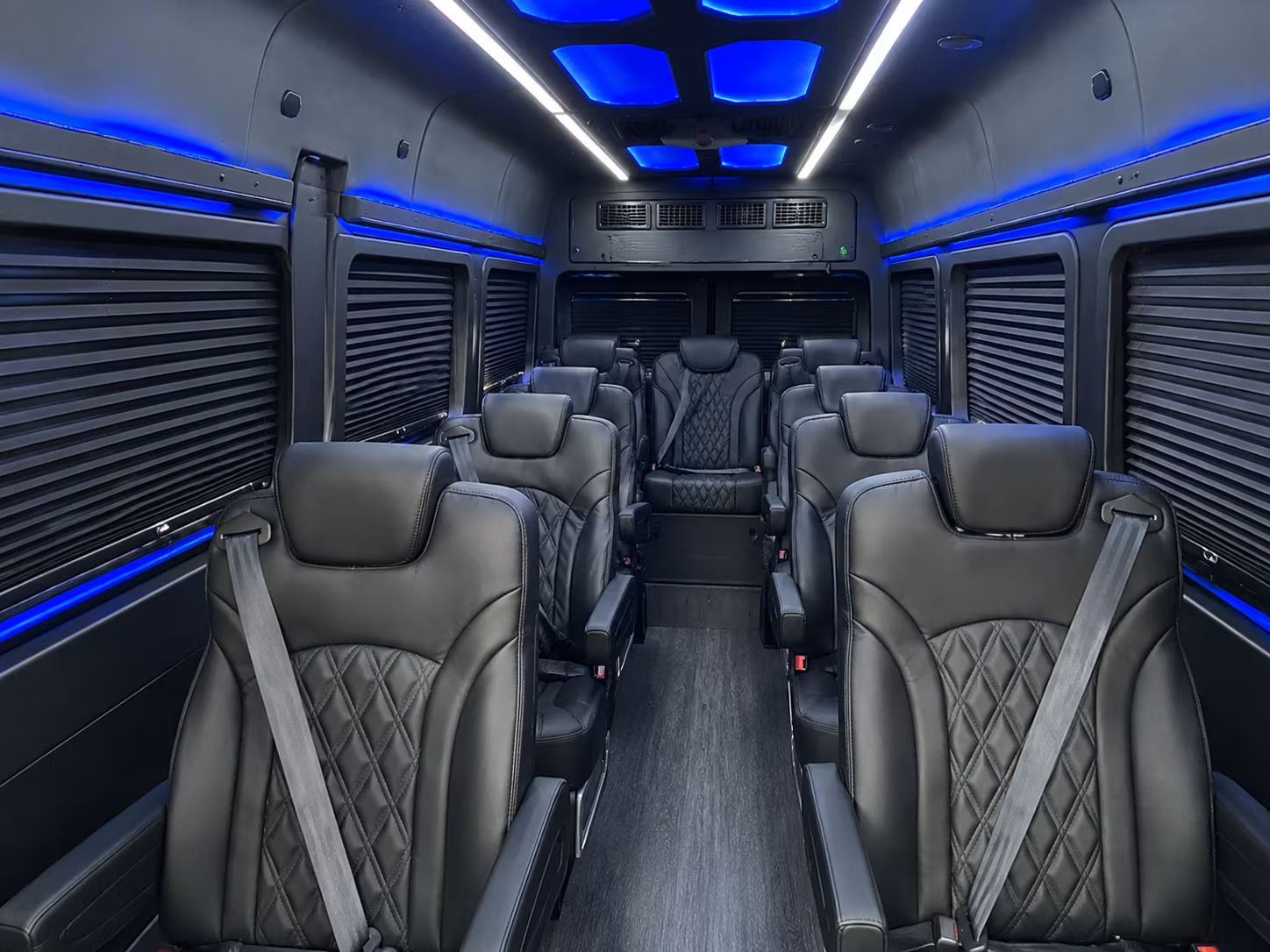 norwalk sprinter van with driver interior