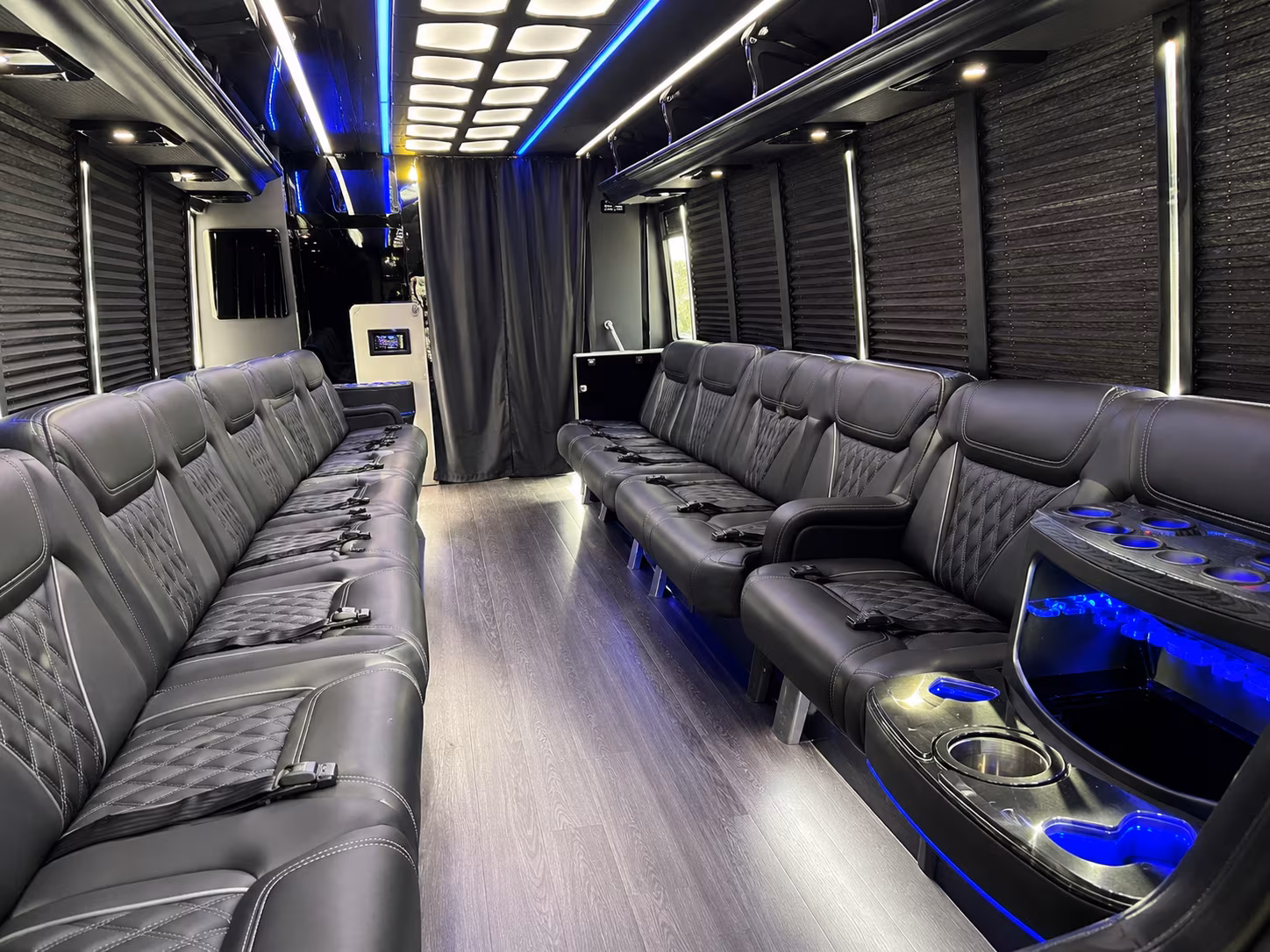 party buses for hollywood and sunset strip concert nights